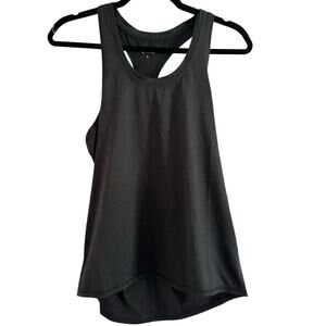 QUINCE Black Racerback Tank Top - Women’s Size Small
